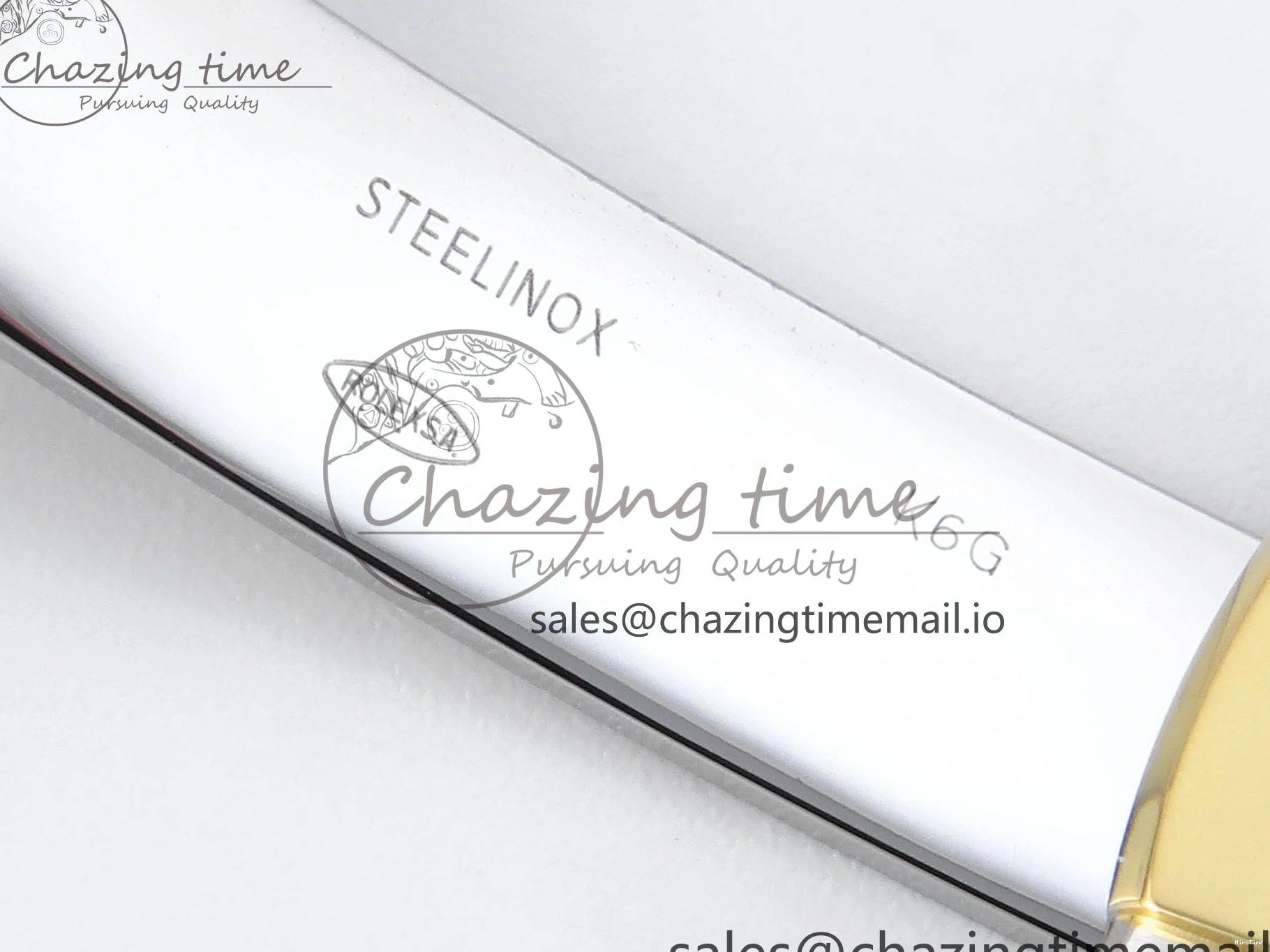 MiroTime 0109 Stretchable DateJust 36 126283RBR EWEF Best Edition Black Diamonds Dial on SS YG Jubilee Bracelet A 634